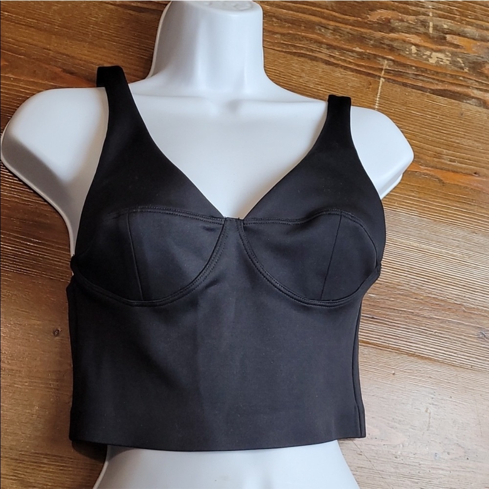 Sexy Sleek Bustier Crop Tank